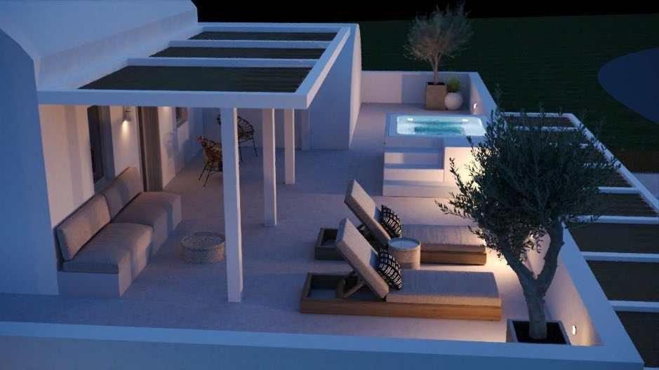 Lejardin Suites Santorini Pýrgos Extérieur photo